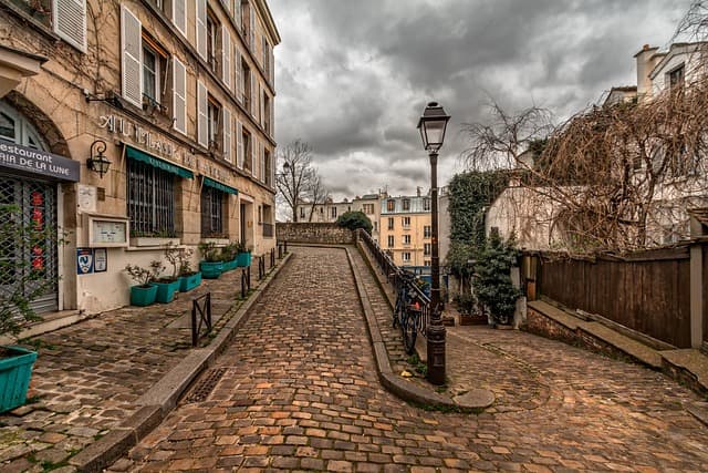 Charming European Street